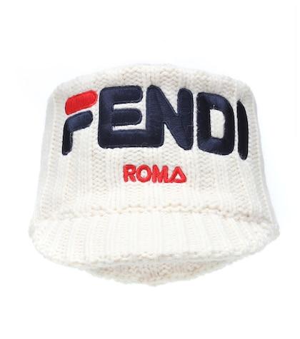 Fendi Fendi Mania Alpaca-blend Headband