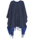 Victoria Beckham Double Face Wool-blend Poncho