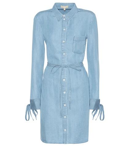 Michael Kors Collection Chambray Shirt Dress