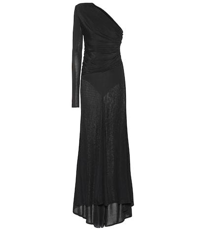 Alexandre Vauthier Ribbed Jersey Gown