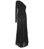 Alexandre Vauthier Ribbed Jersey Gown