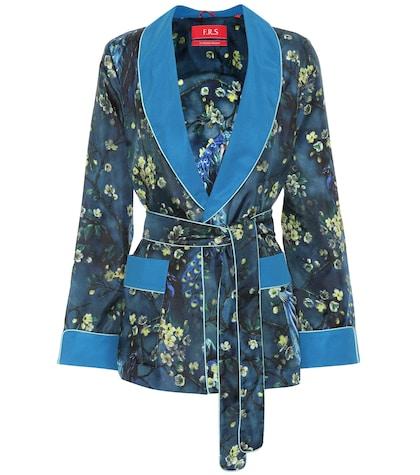 Reebok X Victoria Beckham Armonia Silk Pajama Jacket