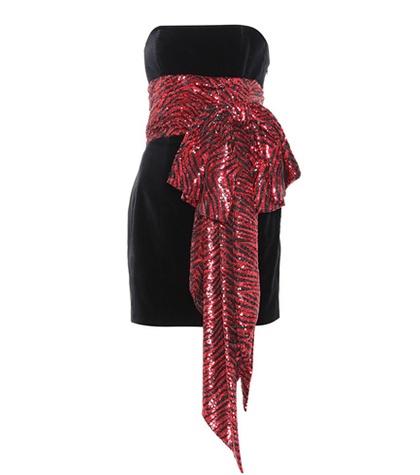 Alexandre Vauthier Embellished Bustier Minidress