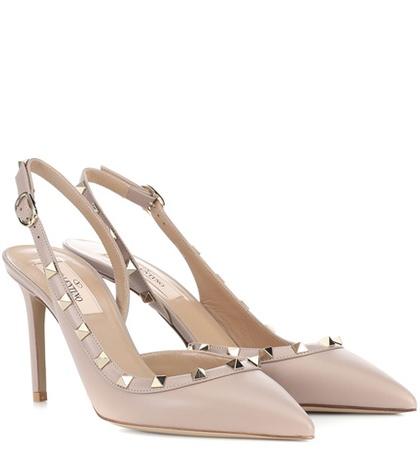 Valentino Garavani Valentino Garavani Rockstud Slingback Pumps
