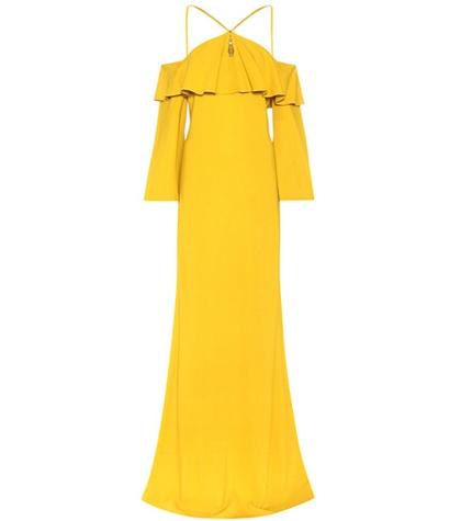 Haider Ackermann Off-the-shoulder Crêpe Dress