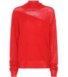 Helmut Lang Wool And Silk Sweater