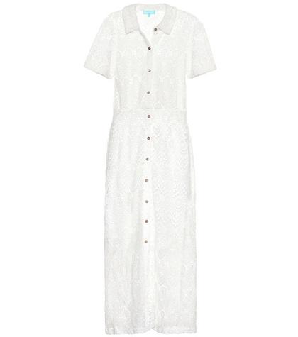 Melissa Odabash April Crochet Midi Dress