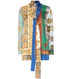 Burberry Archive Scarf Printed Silk Shirt