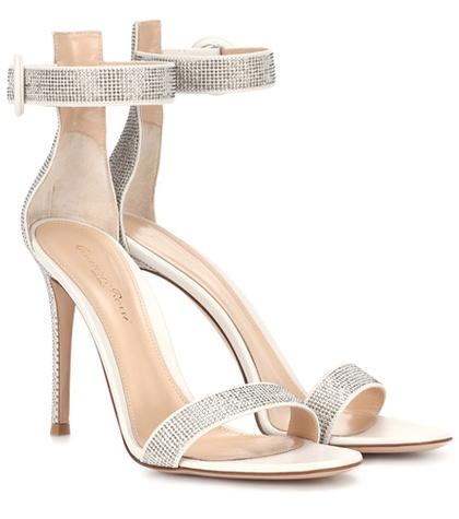 Gianvito Rossi Lennox 105 Suede Sandals