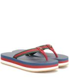 Stella Mccartney Plateau Leather-trimmed Sandals