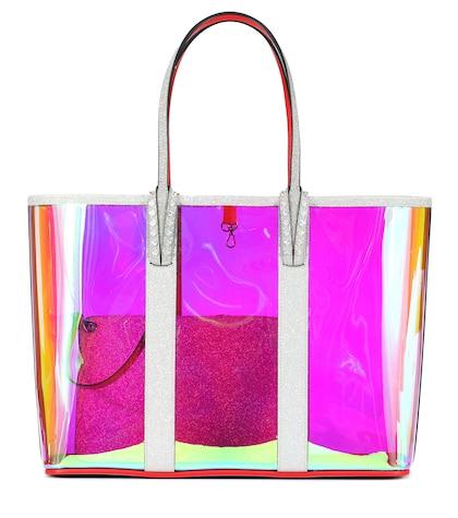 Christian Louboutin Cabata Embellished Pvc Tote