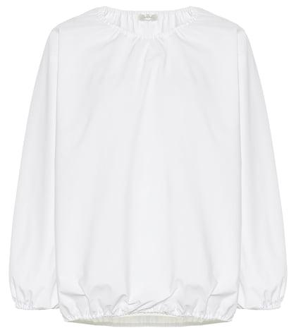 The Row Rain Cotton-poplin Blouse