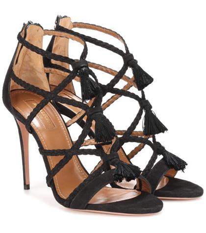 Aquazzura Alegria Suede Sandals