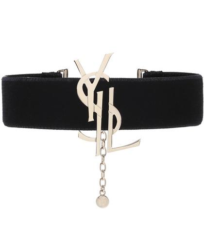 Melissa Odabash Velvet Ysl Choker