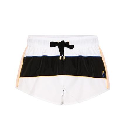 P.e Nation Cuban Missile Striped Shorts