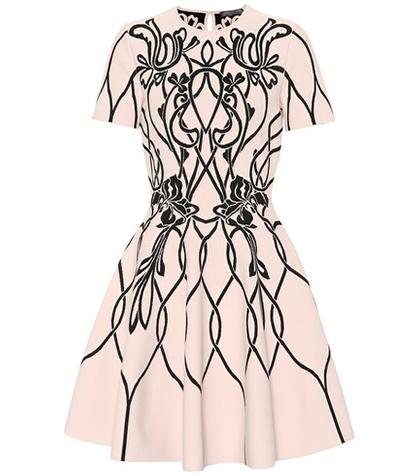 Alexander Mcqueen Floral Knit Dress