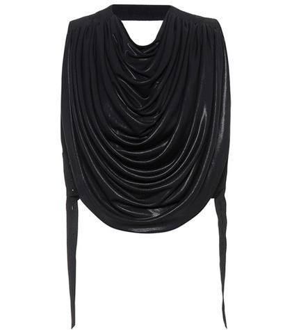 Jw Anderson Draped Cropped Top