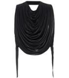 Jw Anderson Draped Cropped Top