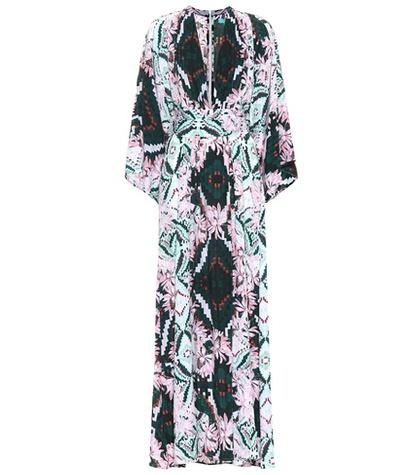 Melissa Odabash Erin Belted Kimono Maxi Dress