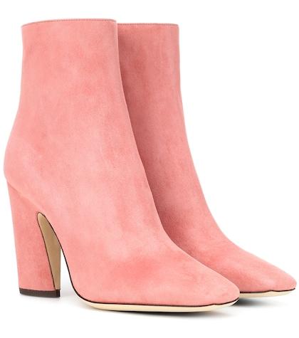 Jimmy Choo Mirren 100 Suede Ankle Boots