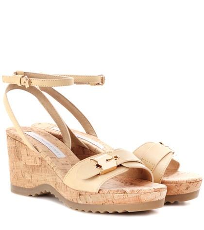 Stella Mccartney Faux Leather Wedges