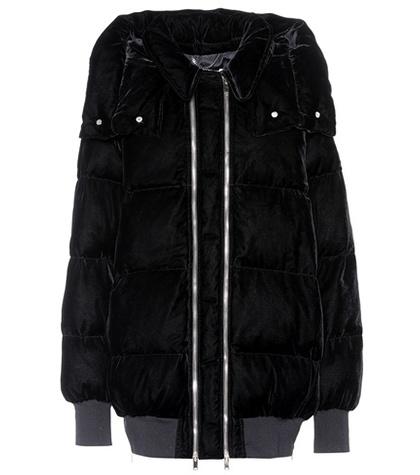 Stella Mccartney Velvet Puffa Jacket