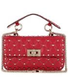 Roger Vivier Valentino Garavani Rockstud Spike Leather Shoulder Bag