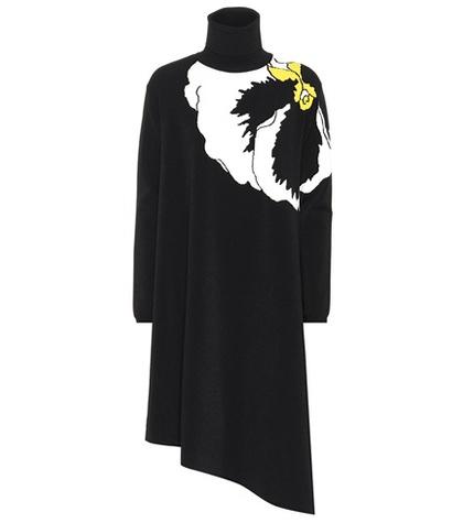 Valentino Floral Sweater Dress