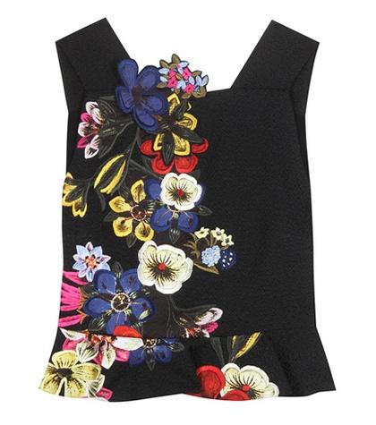 Kenzo Frankie Appliqué Top