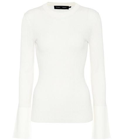 Proenza Schouler Silk And Cashmere-blend Sweater