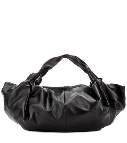The Row The Ascot Leather Shoulder Bag