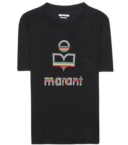 Isabel Marant, Toile Kendriwa Printed Linen T-shirt