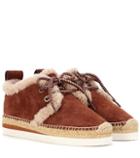 Givenchy Suede Lace-up Espadrilles