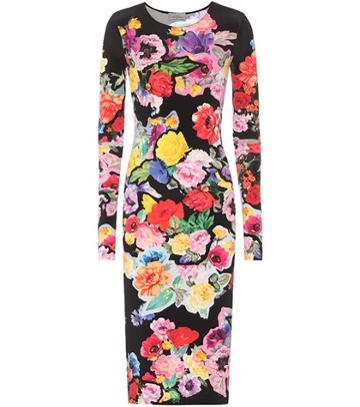Preen By Thornton Bregazzi Sophie Floral-printed Dress