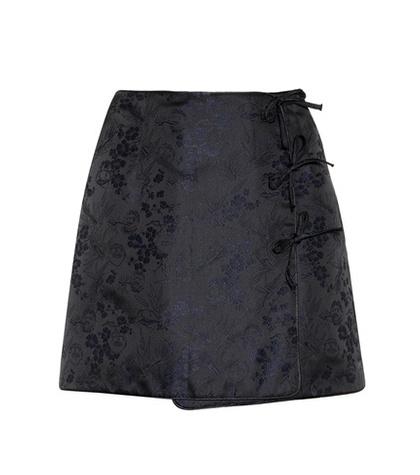 Alexachung Mini Bow Jacquard Mini Skirt