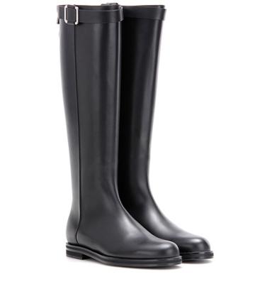 Loro Piana Wilshire Leather Knee-high Boots