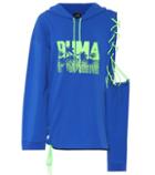 Fenty By Rihanna Printed Cotton-blend Hoodie