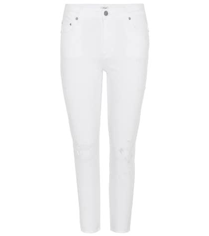 Philosophy Di Lorenzo Serafini Rocket Crop High-rise Skinny Jeans