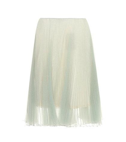 Alexander Mcqueen Pleated Skirt