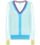 Alexandre Birman V-neck Cotton-blend Sweater