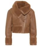 Valentino Garavani Fleeting Cavalry Leather Jacket