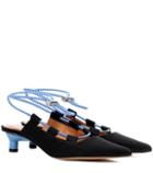 Gianvito Rossi Drawstring Ankle-strap Pumps