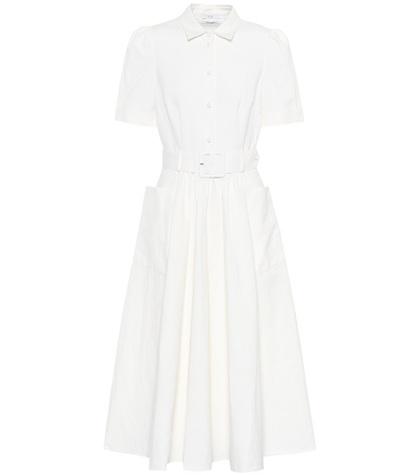 Jimmy Choo Linen And Cotton Dress