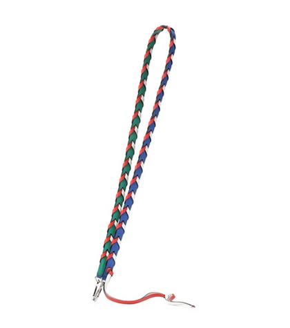 Loewe Braided Thin Leather Bag Strap