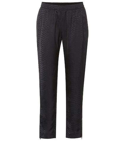 Unravel Tamara Cropped Jacquard Pants