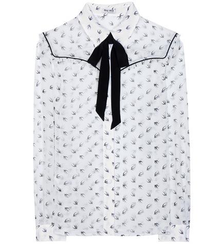 Aquazzura Silk Blouse