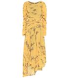 Preen By Thornton Bregazzi Sandra Pleated Georgette Dress