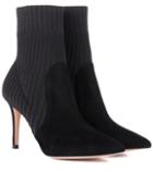 Gianvito Rossi Katie 85 Suede Ankle Boots