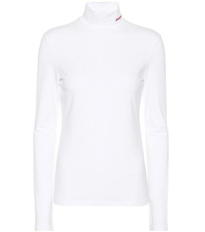 Calvin Klein 205w39nyc Stretch-cotton Turtleneck Sweater