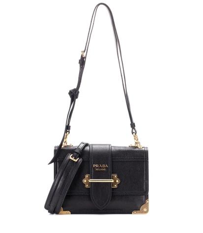 Valentino Cahier Leather Shoulder Bag